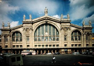 1861年から63年にかけて建てられた北駅の外観 作： Jacques Ignace Hittorff