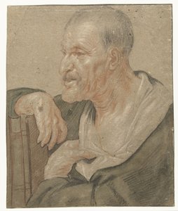 エバンジェリストのショルダーピース、左へ 作： Jacques Jordaens