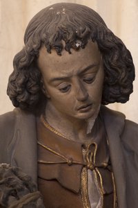聖ヨハネ（石膏画 作： Jacques Jubert