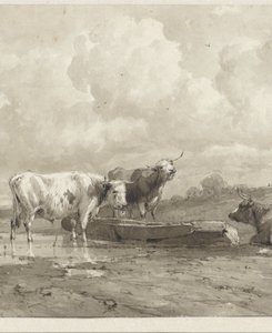 女王の楕円形の肖像画 作： Jacques Kuyper