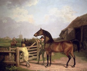 「ベイアスチャム」、1804年 作： Jacques Laurent Agasse