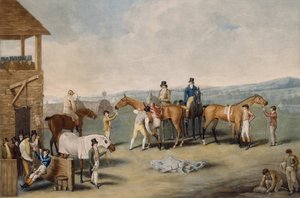 ペア：準備中、ロンドン1803年1月20日（アクアチント） 作： Jacques Laurent after Agasse