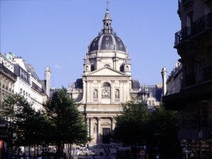 ソルボンヌ大学のファサード 作： Jacques Lemercier