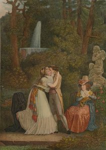 ジュリー、オールプレミアBaiser De LAmour、First Kiss、1784-1799、1913 作： Jacques Louis Copia