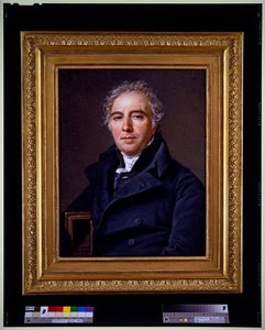 D.V.ラメル・ド・ノガレの肖像 作： Jacques Louis David