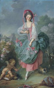 バレリーナマリーマドレーヌギマール1743-1816、テルプシコアとして 作： Jacques Louis David
