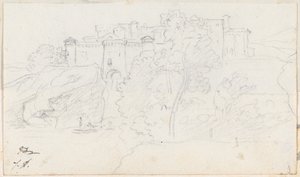 丘の上の城 作： Jacques Louis David