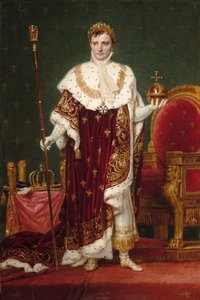 ナポレオン1世 作： Jacques Louis David