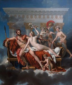 フランス語： Mars désarmé par Vénus 金星に武装解除される火星 作： ジャック・ルイス・デビッド