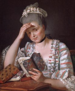 フランソワ・ビュロン夫人 作： Jacques Louis David