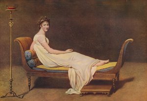 マダムレカミエ、1800、c1915。 作： Jacques Louis David
