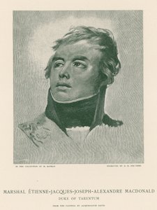 元帥エティエンヌ-ジャック-ジョセフ-アレクサンドルマクドナルド 作： Jacques Louis David
