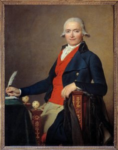 大臣ガスパール・メイヤー（1749-1799）の肖像 ジャック・ルイ・ダヴィッド（1748-1825）の絵画 1795年