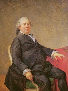 フィリップ=ローラン・ド・ジュベールの肖像（1729-82） 作： Jacques Louis David