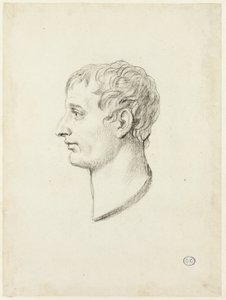 ナポレオンのプロフィール 作： Jacques Louis David