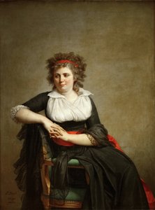 ロバーティントゥルトー、マルキーズドルヴィリエ1772-1862 作： Jacques Louis David