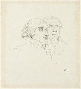 鷲の分布のための研究：カンバセーレのアーキ・シャンクリエとルブランのアーキ・トレスクリエ 作： Jacques Louis David