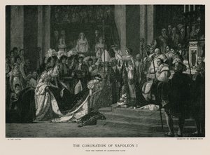 ナポレオン1世の戴冠式 作： Jacques Louis David