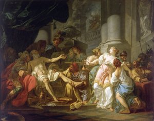 セネカの死 作： Jacques Louis David