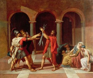 不明な画像 作： Jacques Louis David