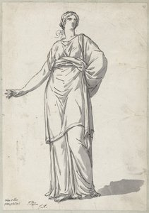 パンフィーリ邸の女 作： Jacques Louis David