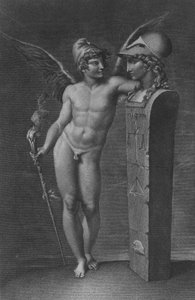 自由の精神は、1791 年以降、地上に叡智の帝国を確立します。 作： Jacques Louis Perée