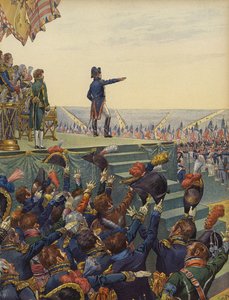 ナポレオンボナパルトの軍隊が忠誠を誓う 作： Jacques Marie Gaston Onfray de Breville (Job)