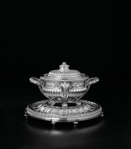 ルイ15世のスープトゥーリン、カバーアンドスタンド、オルロフサービス、1770年
