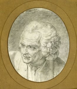 ジャン＝ジャック・ルソーの肖像 1712-1778年 1775年