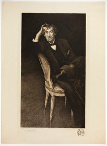 ウィスラーの肖像 作： Jacques Reich
