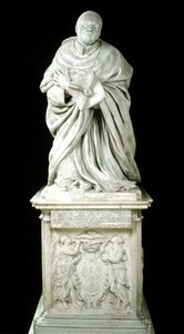 パリのカルメル会礼拝堂にあるピエール・ド・ベルーレ枢機卿（1575-1629）の記念碑 作： Jacques Sarazin
