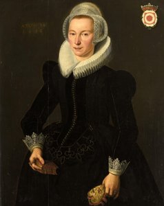 Grietje Adriaensdr Grootes (1588-1624) の肖像 作： Jacques Waben (attributed to)