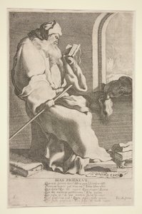 バイアス・プリエネウス、シリーズ「ギリシャの七賢者」の #5 作： Jacques de Gheyn III