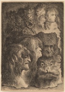 ファンタスティックヘッズ 作： Jacques de Gheyn III