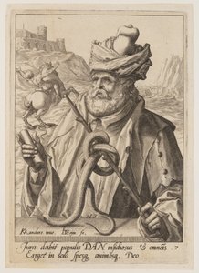 ヤコブの12人の息子』よりダン 作： Jacques de Gheyn II