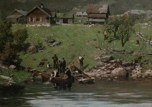 KrøderenのKittelsvikaから 作： Jahn Ekenaes