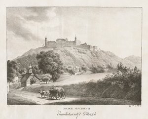 ローワーオーストリア、ベネディクト会修道院Gottereich、1819年。