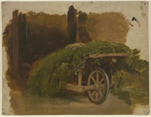 刈った草を積んだ荷車 作： ヤコブ・ベッカー