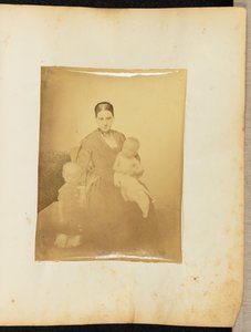 [女性と子供の肖像］ 作： Jakob Höflinger