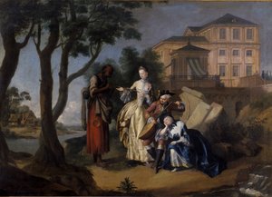 占いのジプシー、1762 作： Jakob Michel