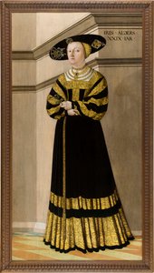 アンナフォンローゼンタールの肖像、1529年。 作： Jakob Seisenegger