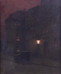 コーチ、c。 1900 作： Jakub Schikaneder