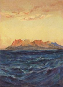 パトモス島（カラーリトグラフ