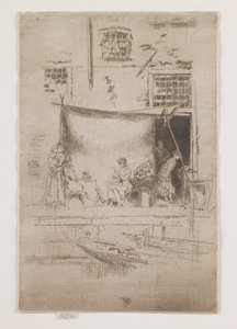フルーツ屋台 作： James Abbott McNeill Whistler