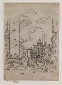 ピアツェッタ 作： James Abbott McNeill Whistler