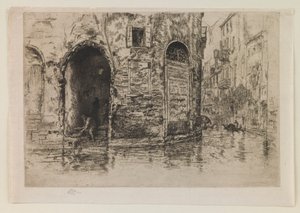 二つの戸口 作： James Abbott McNeill Whistler