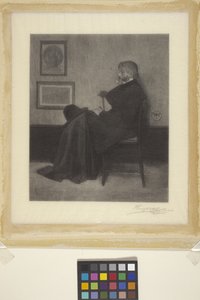 Thomas Carlyle (wood engraving)   1449727   ja       japanese Successfully Translated  Original: View of the Institut de France and the bridge Pont des arts in Paris Drawing by Gustave Fraipont (1849-1923) takes from Saint-Juirss “La seine a travers Paris” 作： James Abbott McNeill (attr.to) Whistler