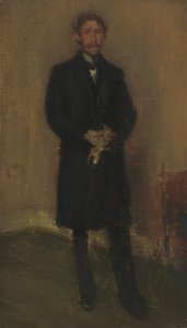 アレクサンダー・アーノルド・ハンネイ、c。 1896年。 作： James Abbott McNeill Whistler