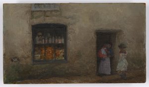 オレンジノート：スウィートショップ 作： James Abbott McNeill Whistler