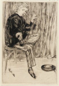 アーサー・ヘイデン、1859年。 作： James Abbott McNeill Whistler
